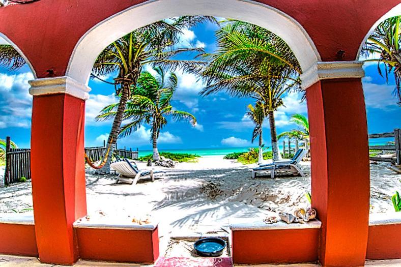 Beachfront Hacienda Del Cuyo Groundfloor Exteriér fotografie