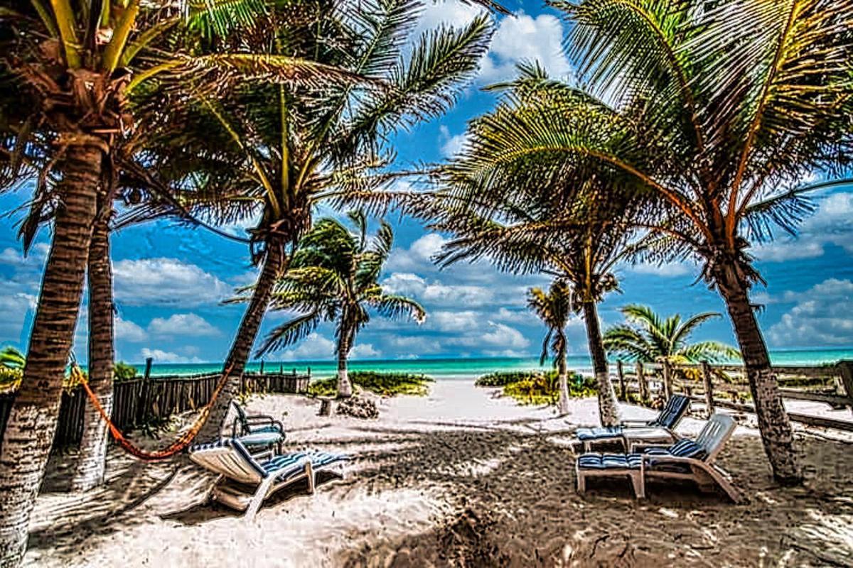 Beachfront Hacienda Del Cuyo Groundfloor Exteriér fotografie