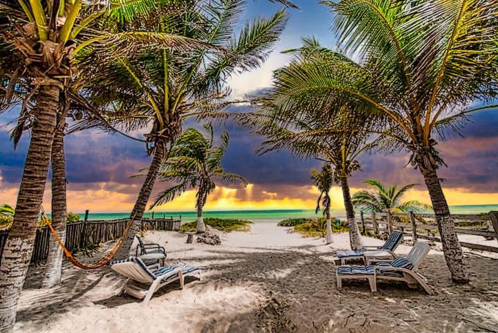 Beachfront Hacienda Del Cuyo Groundfloor Exteriér fotografie